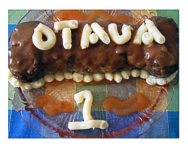 Otava's premier birthday cake