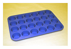 Supplies > Cake Tins And Bakeware > 24 Mini Cupcake Silicone Tray