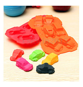 Mini Car Silicone Mold Cake Bread Jelly Ice Cream Food Chocolate Soap