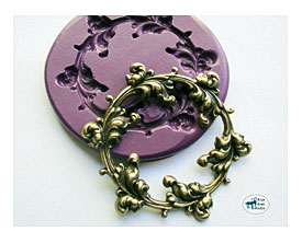 Ornate Leaf Frame Mold Mould Victorian By BlueGoatStudio On Etsy