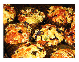 Crusty Onion and Cheese Muffins