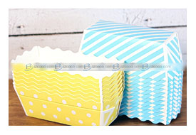 Rectangular Paper Loaf Baking Pans MINI Paper Loaf Baking Pans