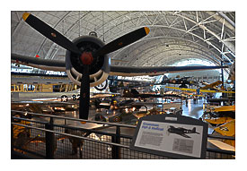 Steven F. Udvar Indistinct Center Grumman F6F 3 Hellcat