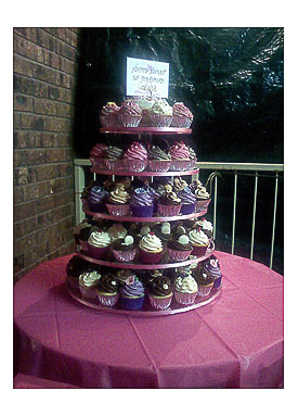 Solicitous 16th birthday cupcakes