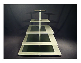 Product 1 Of 15 In Cupcake Stands Wedding Cupcake Stand Square Dark