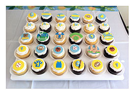 Both His Parents Are UCLA Alumni, A UCLA Sports Theme Was Perfect
