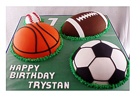 Sports Balls Cake Decorating Community Cakes We Bake