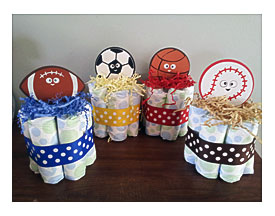 Sports+Theme+Baby+Shower+Cake Sports Themed Baby Shower Decorations