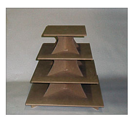 Tier SQUARE Cake Cupcake Stand MDF By FranksCrafts On Etsy