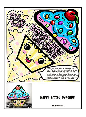 Propitious Little Cupcake template