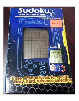 DIYGajet Clearance Stock Sudoku 9x9 Puzzle Game RM30