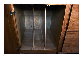 Storage for cookie sheets!