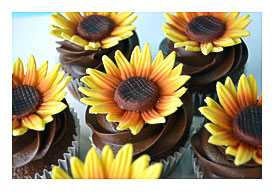 Sunflower Cupcakes