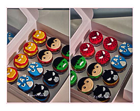 Lego Marvel Cupcakes Via Google Search SUPER HERO MARVEL AVENGE