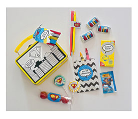 wonderful hero party FavorTin Contents3
