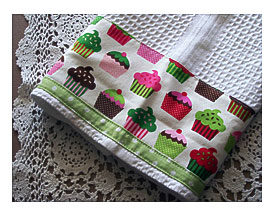 Cupcake Party Tea Towel. A Gorgeous Tea Towel To Use At