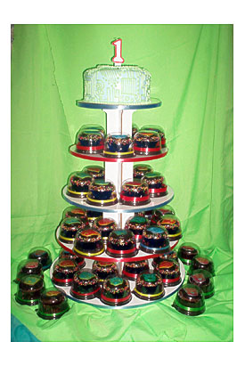PaupiCakes Transformers Cupcake Tower