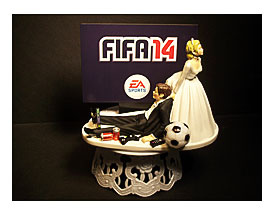 Funny Wedding Cake Toppers Game Over – Wedding Celebration Blog
