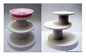 3 tiers cupcake display