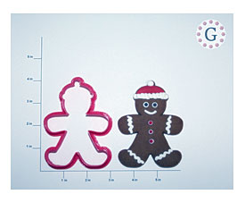 Man With Beanie Cookie Cutter The Gingerbread Cutter Company