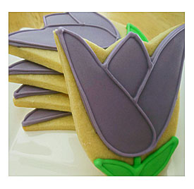 My Cookie Clinic TULIP COOKIES Mom's Favorite