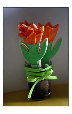 By Colorful Tulips I Made These Cookies For My Good Friends At