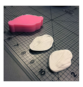 Veiners For Orchid Throat Tulip 137 Cutter And Silicone Mold Set 3