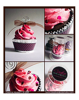 Pink & Brown Confetti