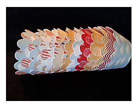 Custom Hot Air Balloons Cupcake Wrappers By KatherinePaigeDesign