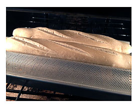 Drop Biscuits On A USA Pans Jellyroll Pan USA Pans Baguette Pan With