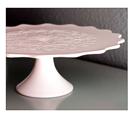 Milk Glass Cake Stand Vintage Cake Stand Pedestal For