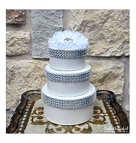 Wedding Cake Shaped Bridal Shower Favors