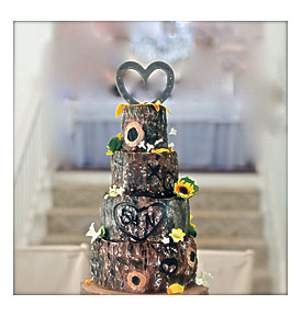 Horseshoe Wedding Cake Toppers Western Theme Wedding Cake