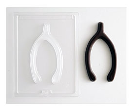 Wishbone Chocolate Mold Cakegirls