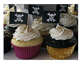 Crib Themed Wedding Cupcakes