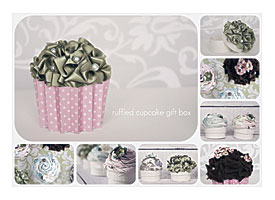 Cupcake Gift Box. Wilton Kraft 4 Cavity Cupcake Boxes, 3 Count