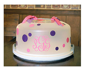 Pin Cake Carrier Decoware Brownwhite Round Cover Tin Cake On Pinterest