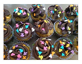 Mini Easter cupcakes