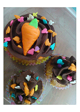 Mommy & babies Easter cupcakes