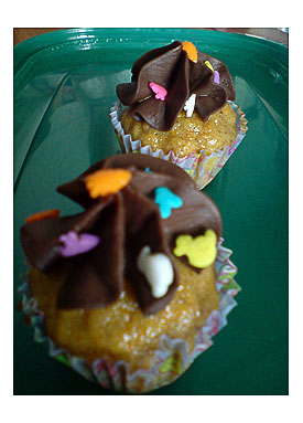 Mini Easter cupcakes