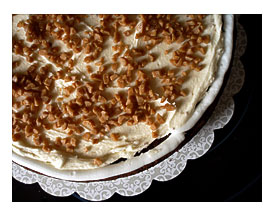 Then I Added The Second Layer, And Iced It All Up With Plain White