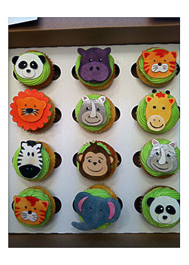 Animal Cupcakes Cupcakes Pinterest Creative, Themed 1194x1600